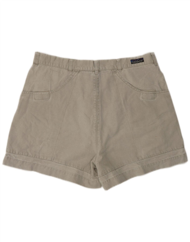 PATAGONIA Chino Shorts til mænd W36 Large Grå Bomuld