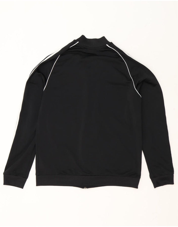 Adidas Drenge Træningsdragt Topjakke 13-14 År Sort Polyester