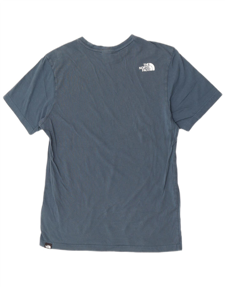 The North Face Herre T-Shirt Top Medium Blå Bomuld
