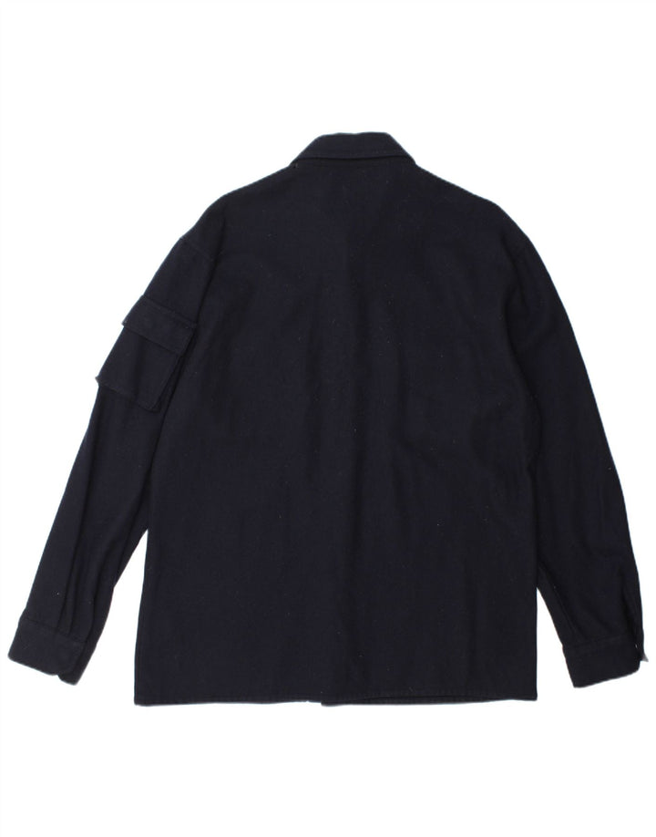 G-Star Herre Utility Jacket UK 42 XL Navy Blue Wool