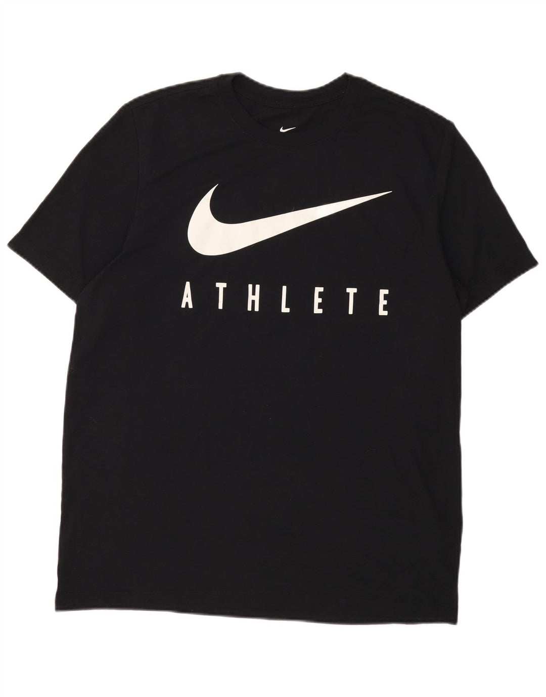 NIKE Herre Dri Fit grafisk T-shirt Top Stor sort bomuld