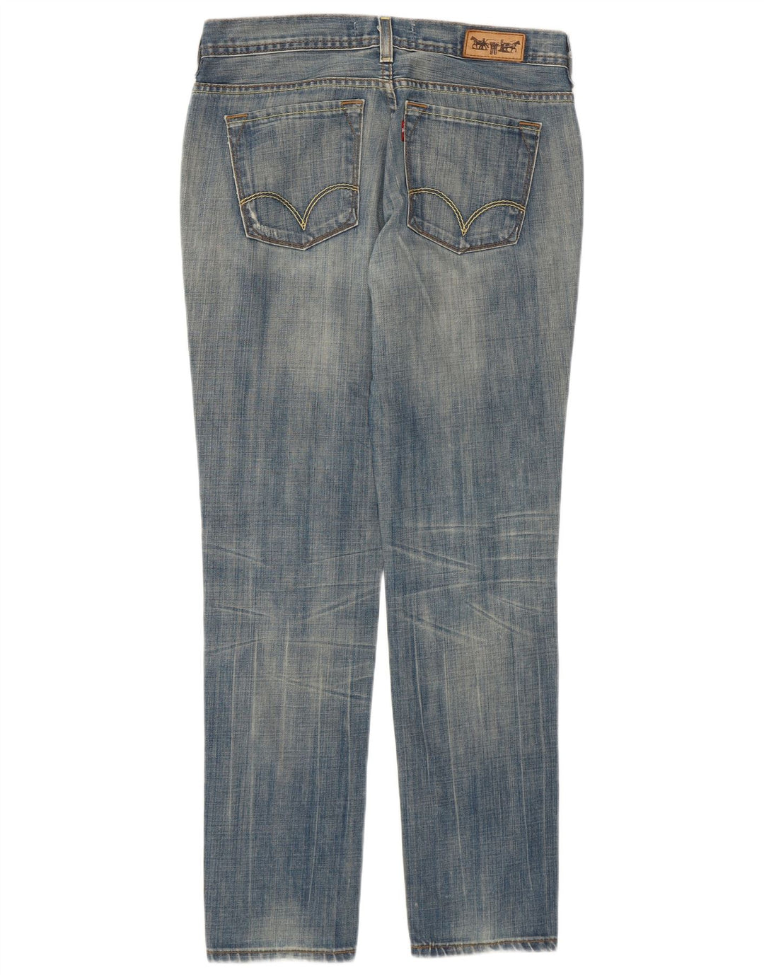 Levi's Dame 686 Slim Tapered Jeans W30 L29 Blå