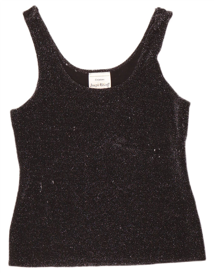 Joseph Ribkoff Womens 2-delt sæt UK 12 medium sort polyester