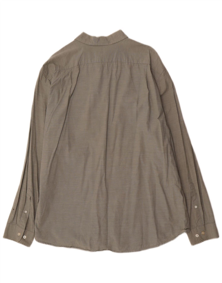 Eddie Bauer Herre Classic Fit skjorte XL Grøn bomuld