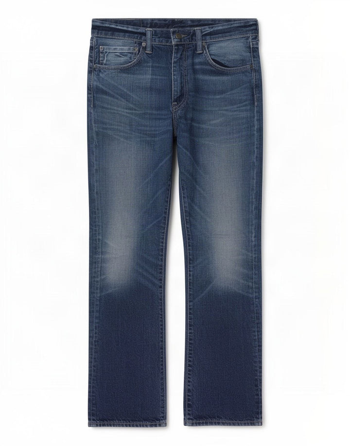Levi's Herre 527 Bootcut Jeans W34 L32 Blå Bomuld