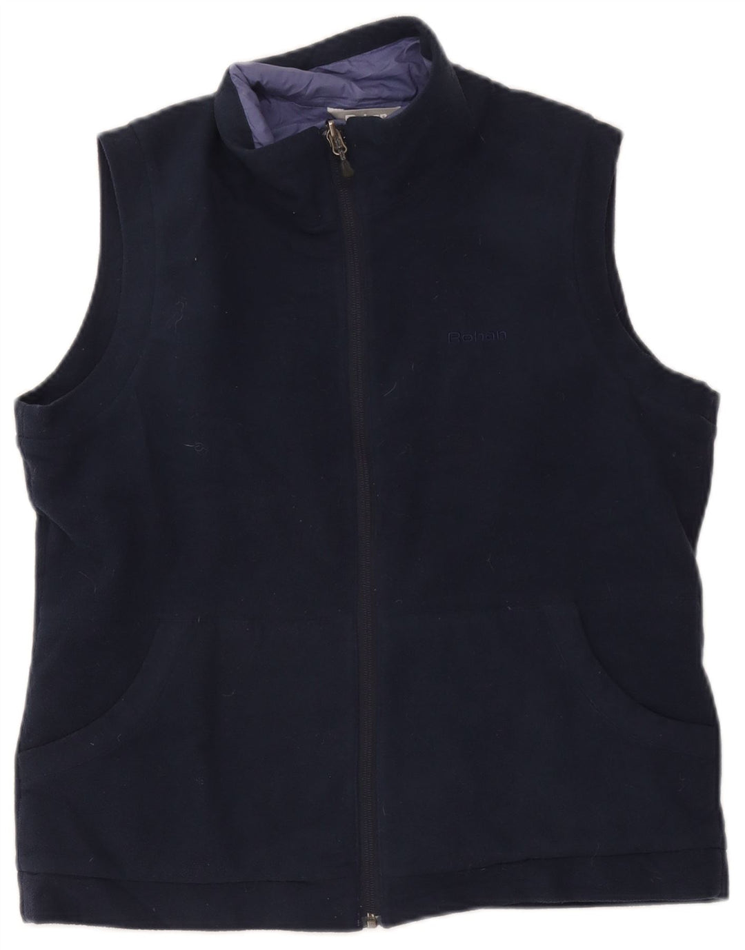 Rohan Dame Fleece Gilet UK 14 Large Navy Blue