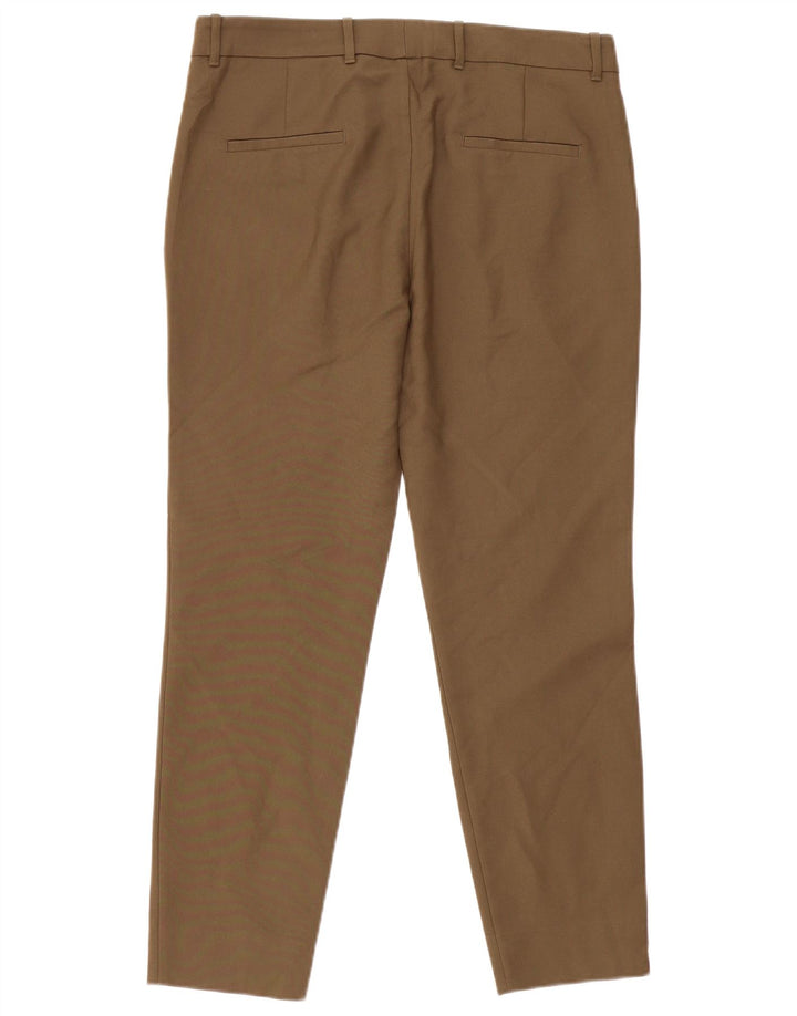 Zara Dame Slim Chino Bukser EU 40 Medium W30 L28 Khaki