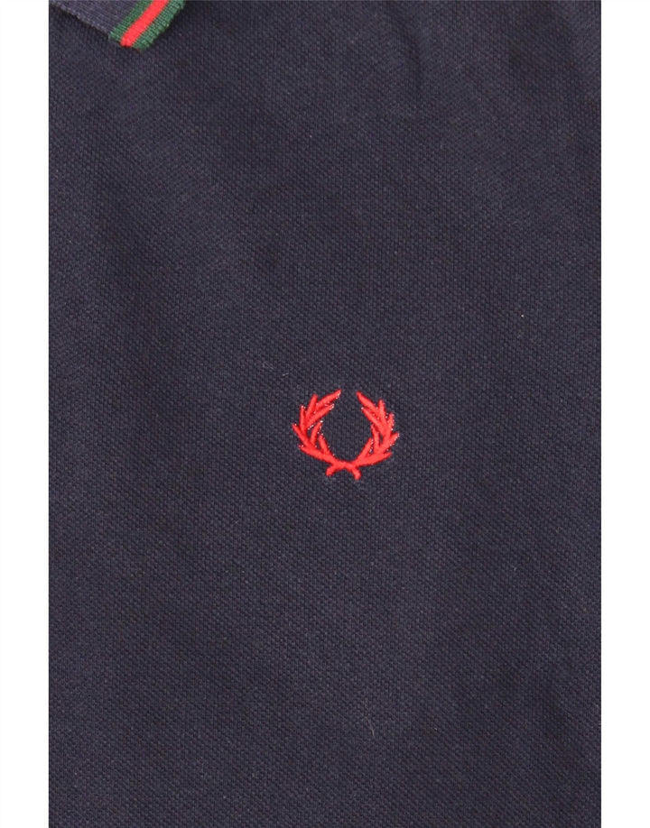 Fred Perry Herre poloshirt Medium marineblå bomuld