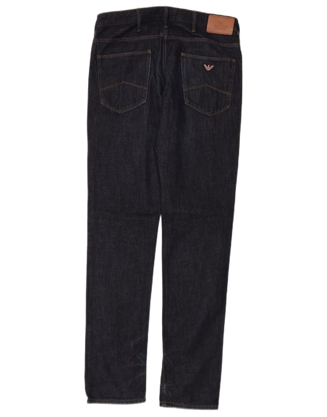 Armani Dame Slim Jeans W31 L34 Marineblå Bomuld