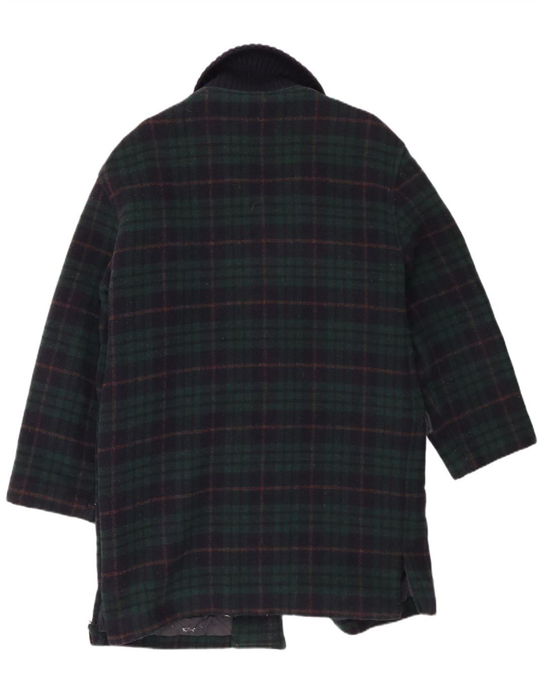 Paul & Shark Dame Overfrakke UK 20 2XL Navy Blue Check