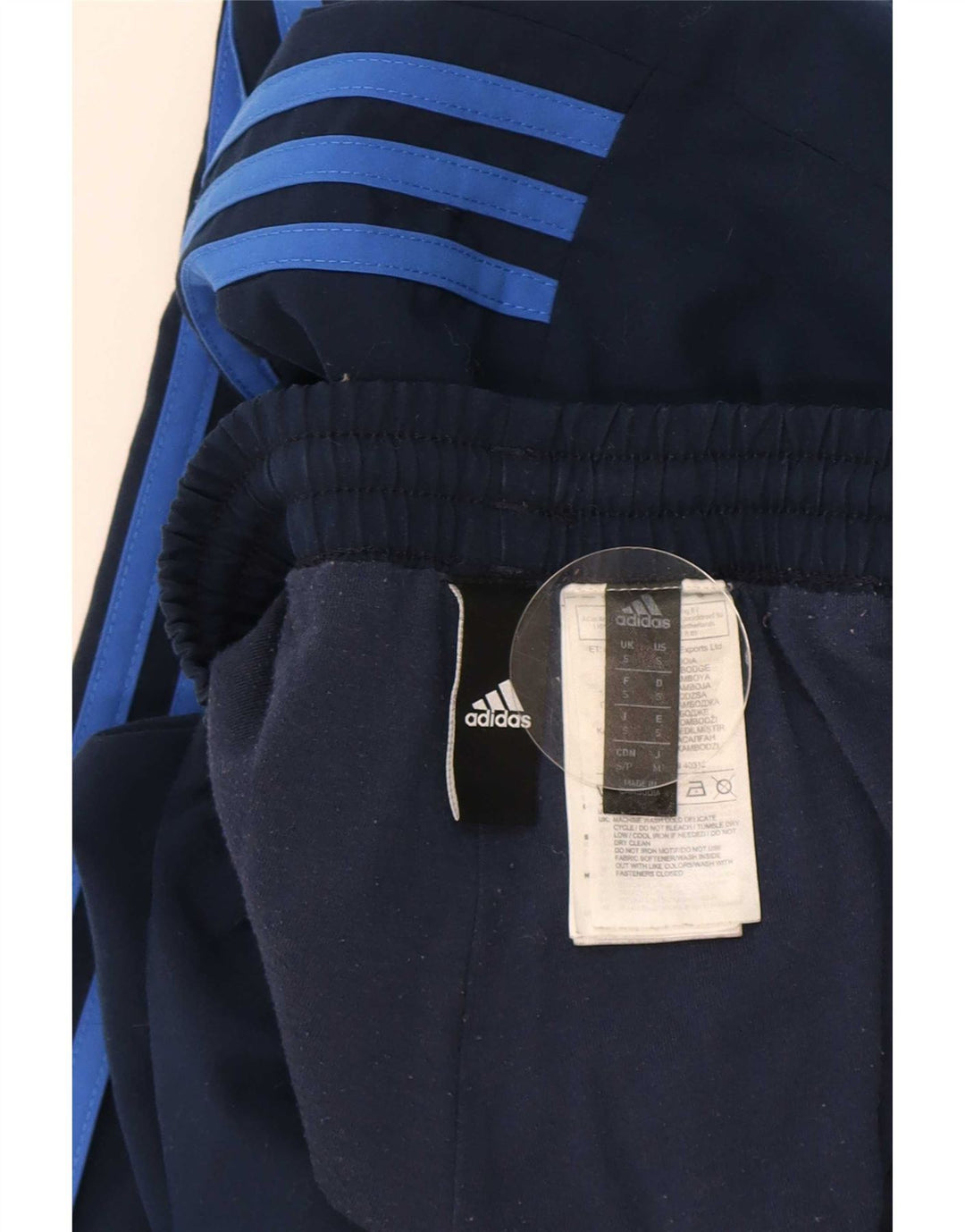 Adidas Træningsdragt til mænd Joggers Små marineblå polyester