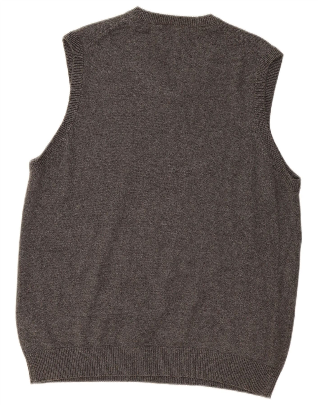 Marks & Spencer Herre Regular Fit Vest Tank Top Medium Grey Bomuld