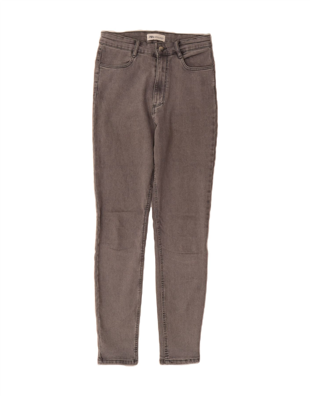 ZARA Womens Skinny Jeans EU 38 Small W28 L28 Grey Vintage Zara and Second-Hand Zara from Messina Hembry 
