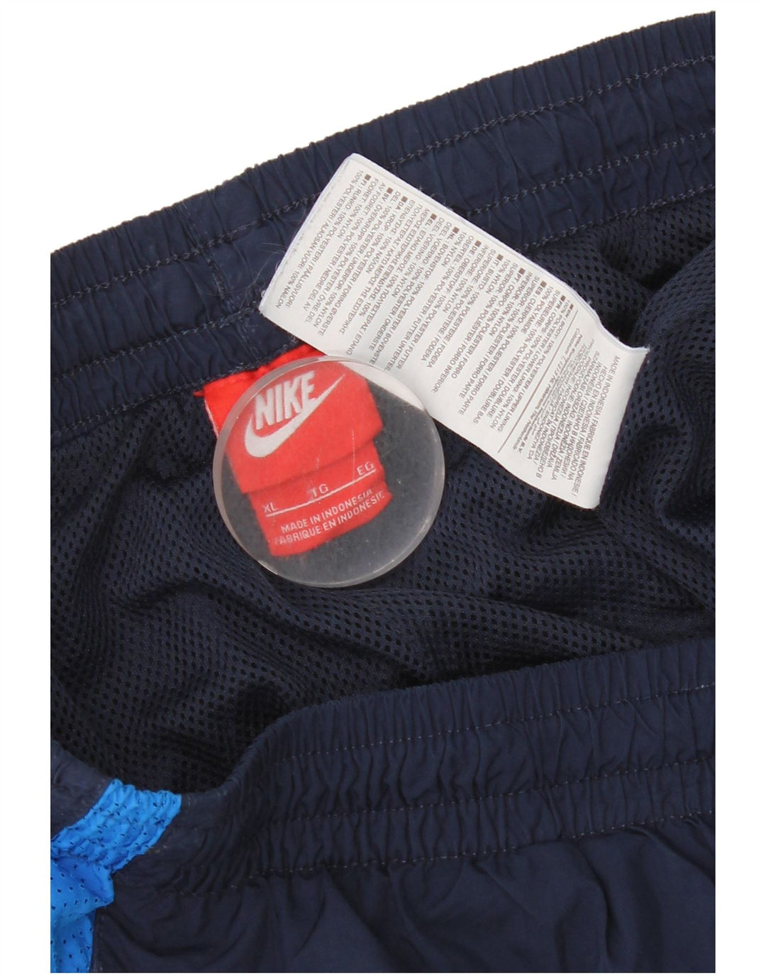 Nike træningsdragt til mænd Joggers XL Marineblå Colourblock Polyester