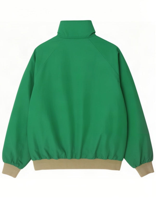Slam Herre Hooded Bomber Jacket UK 44 2XL Grøn Nylon