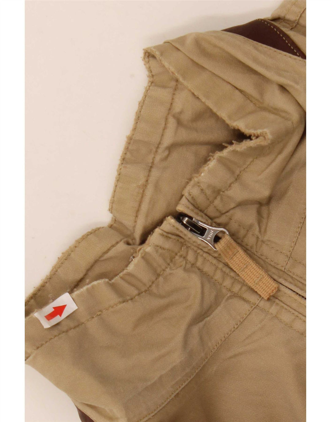 Timberland Herre Bomber Jacket UK 44 2XL Beige Bomuld
