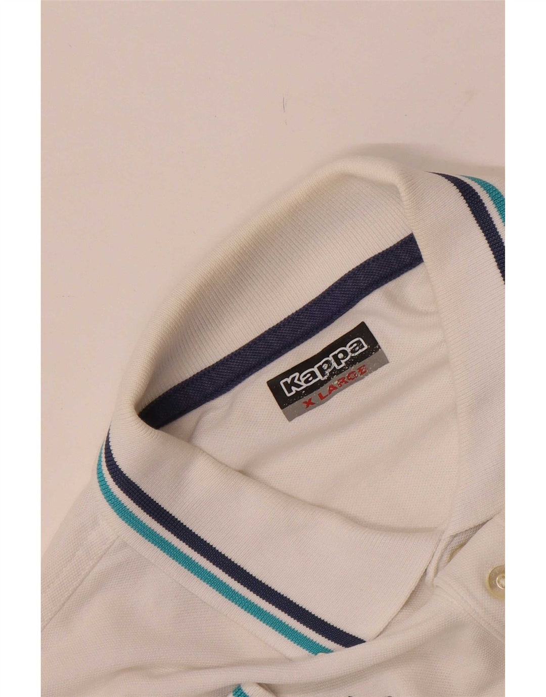 Kappa herre poloshirt XL Hvid