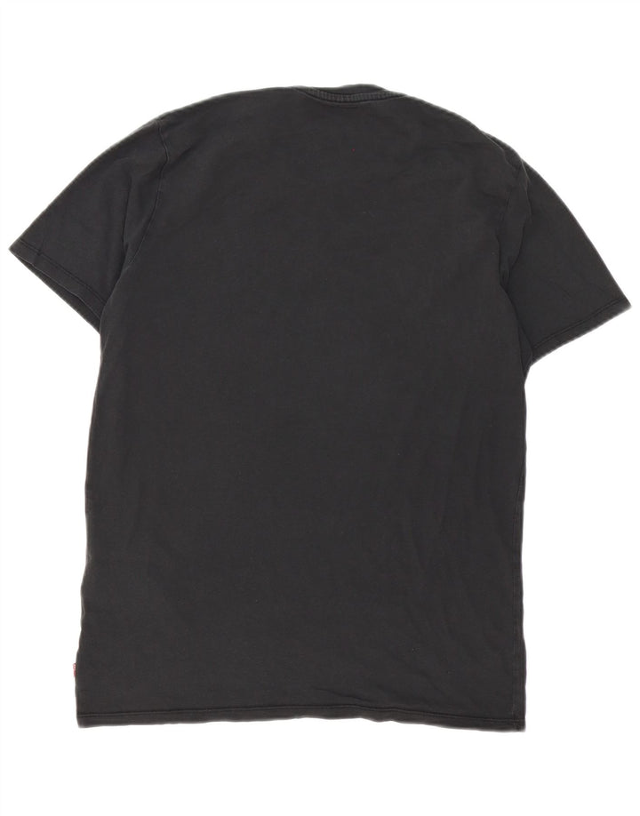 Levi's Herre grafisk T-shirt top lille sort bomuld