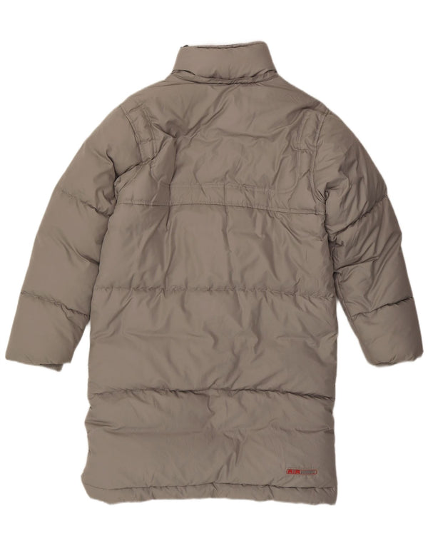 Nike Polstret frakke til mænd UK 36/38 lille grå polyester