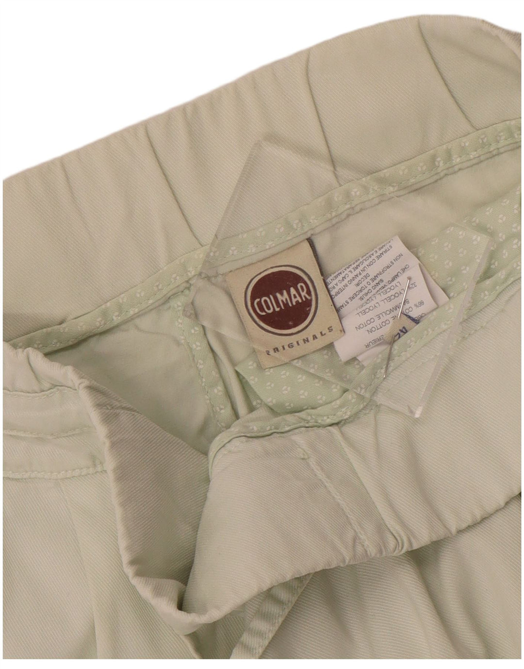 Colmar Dame Pegged Chino Bukser IT 42 Medium W34 L27 Grøn Bomuld
