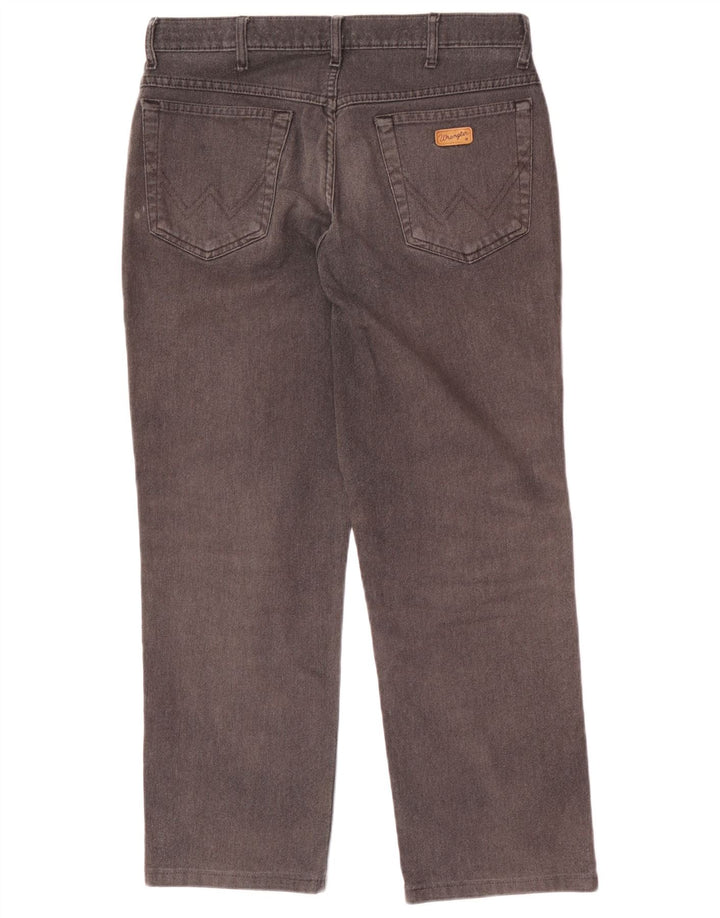 Wrangler Straight Jeans til mænd W32 L28 Grå