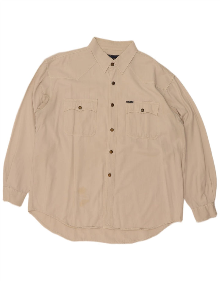 Vintage herreskjorte 2XL Beige