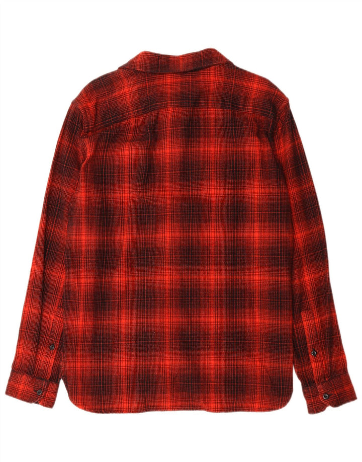 LEVI'S Standard flannelskjorte til mænd Medium rød ternet bomuld