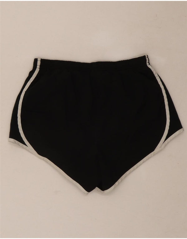 Nike Dame Dri Fit Sports Shorts UK 12 Medium Sort Polyester