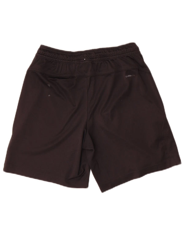 Adidas Boys Climalite Sportshorts 9-10 år XS Sort Polyester