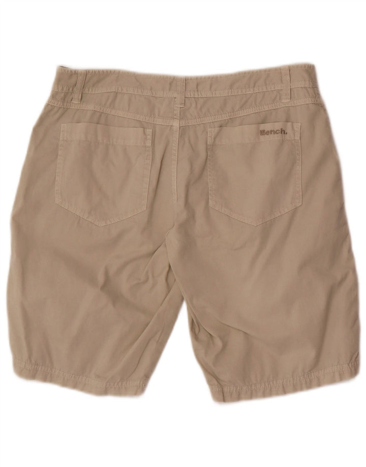 Bænk Chino Shorts til mænd W28 Små beige bomuld