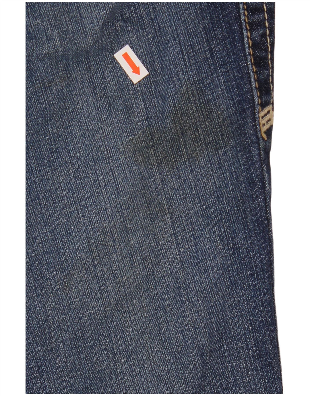 Ariat Herre Mid Rise Bootcut Jeans W29 L33 Blå Bomuld