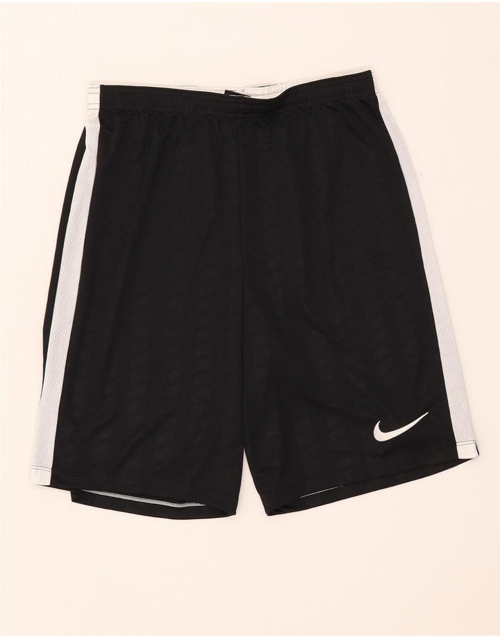 Nike Herre Dri Fit Sportshorts Medium Sort Colourblock Polyester