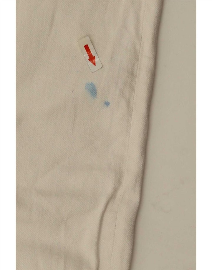 Zara Straight Jeans til kvinder EU 38 Small W28 L26 Hvid