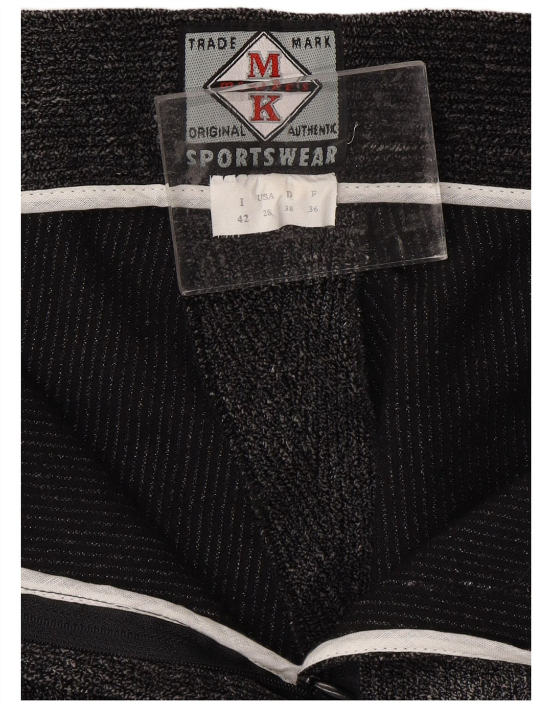 MC KEE'S Slim Corduroy bukser til kvinder IT 42 Medium W28 L25 Grå