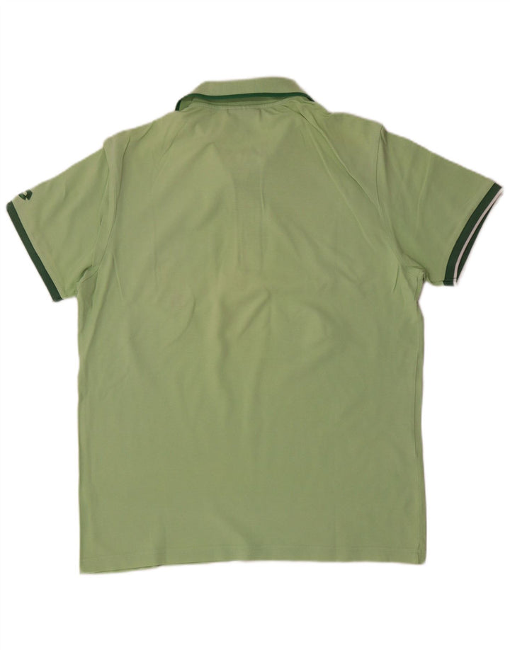 Lotto Herre Polo Shirt XL Grøn Stribet