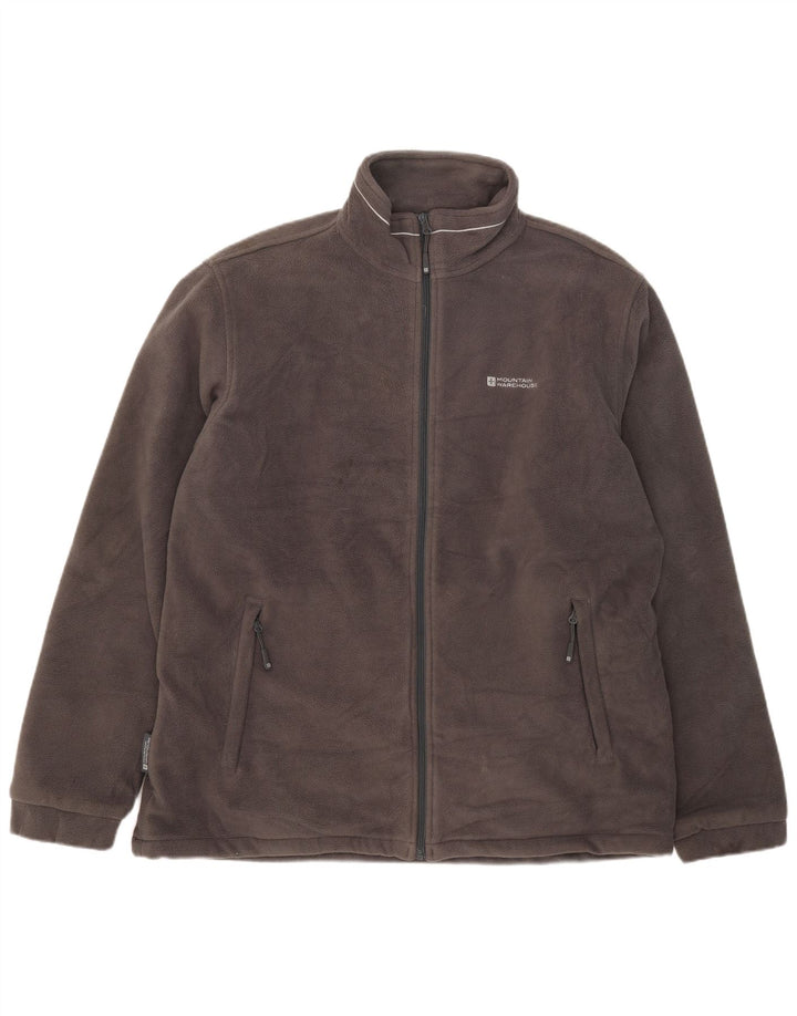 Mountain Warehouse Herre Fleecejakke UK 44 2XL Grå Polyester