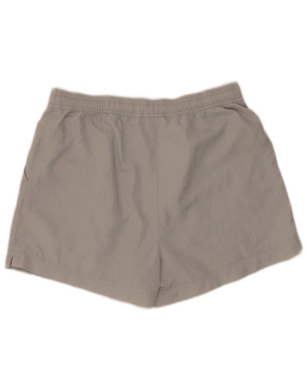 Adidas sportsshorts til kvinder UK 12 mellemgrå polyester