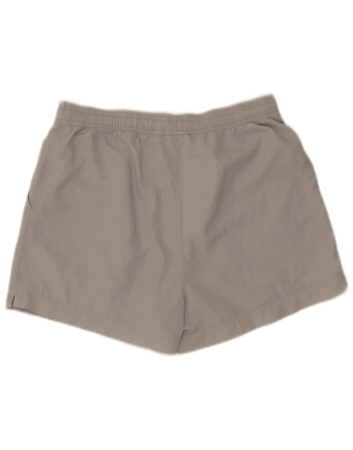 Adidas sportsshorts til kvinder UK 12 mellemgrå polyester