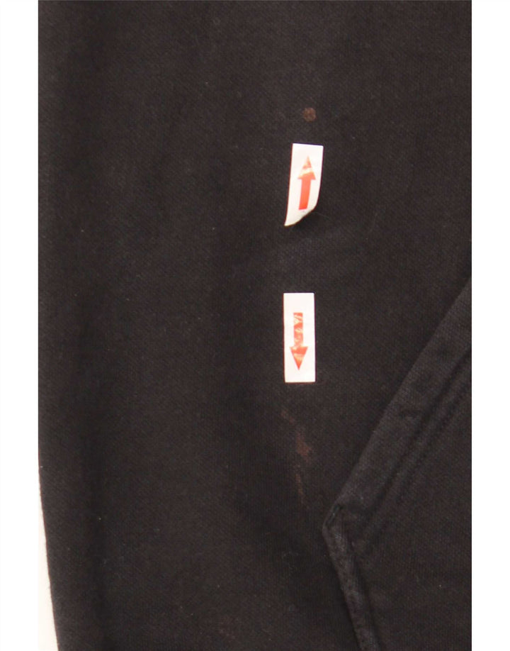 Champion Herre Grafisk Hoodie Jumper Large Sort