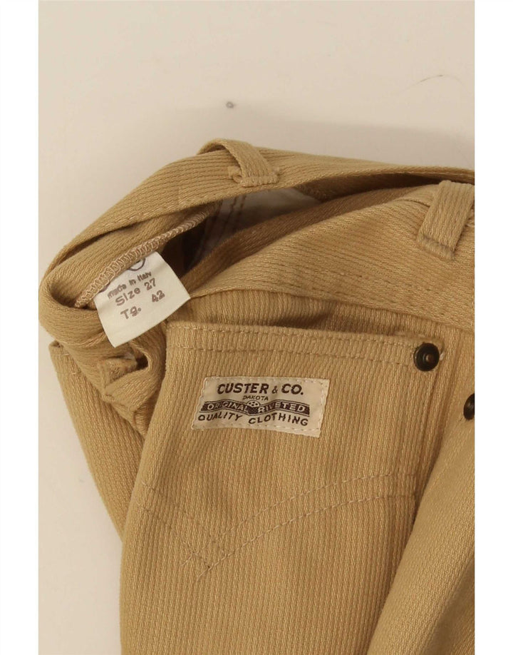 Vintage Dame Bootcut Casual Bukser W27 L32 Brun