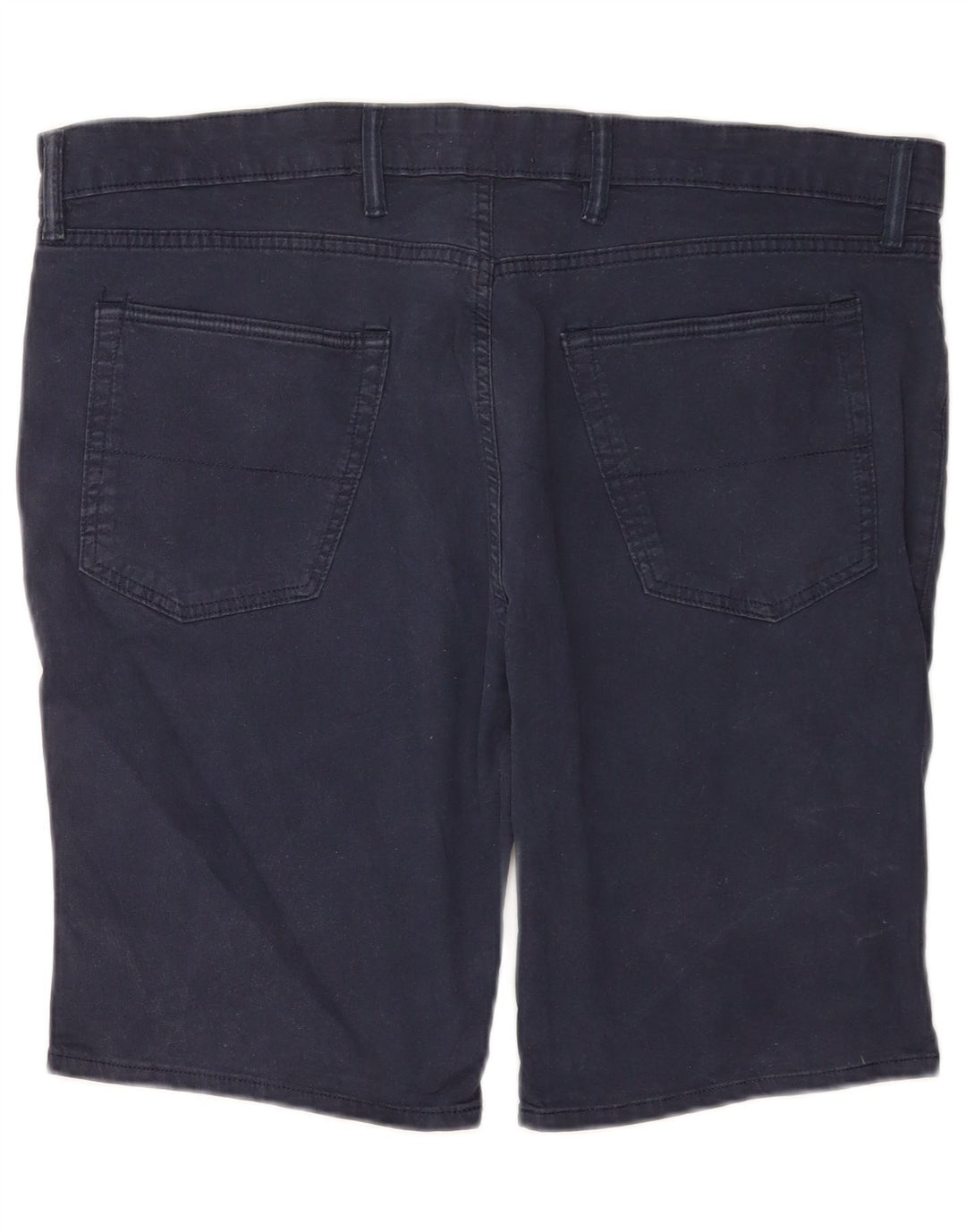 Marks & Spencer Herre Casual Shorts W40 XL Marineblå Bomuld