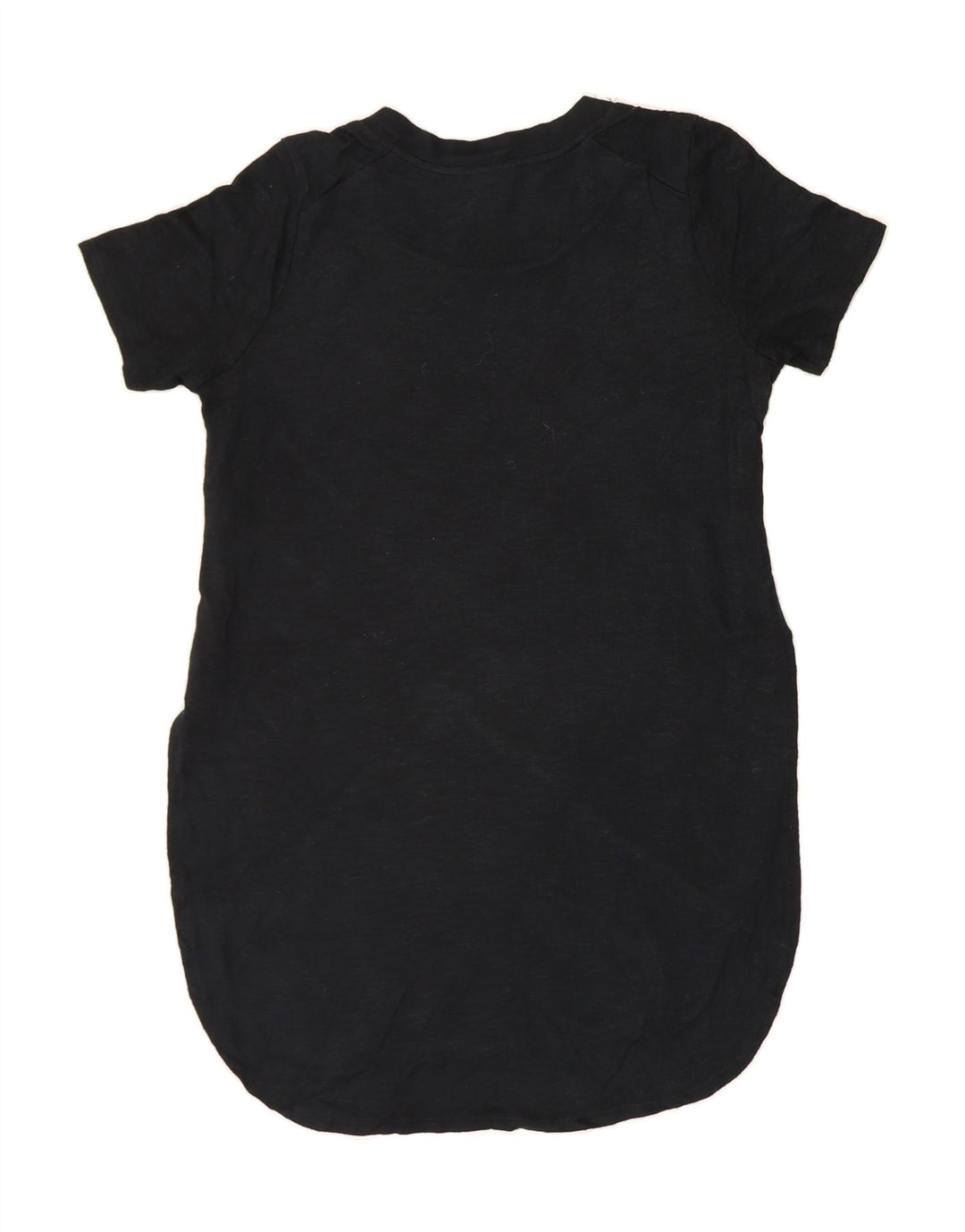 MOSSIMO Womens Short Sleeves Jumper Dress UK 10 Small Black Rayon Vintage Mossimo and Second-Hand Mossimo from Messina Hembry 