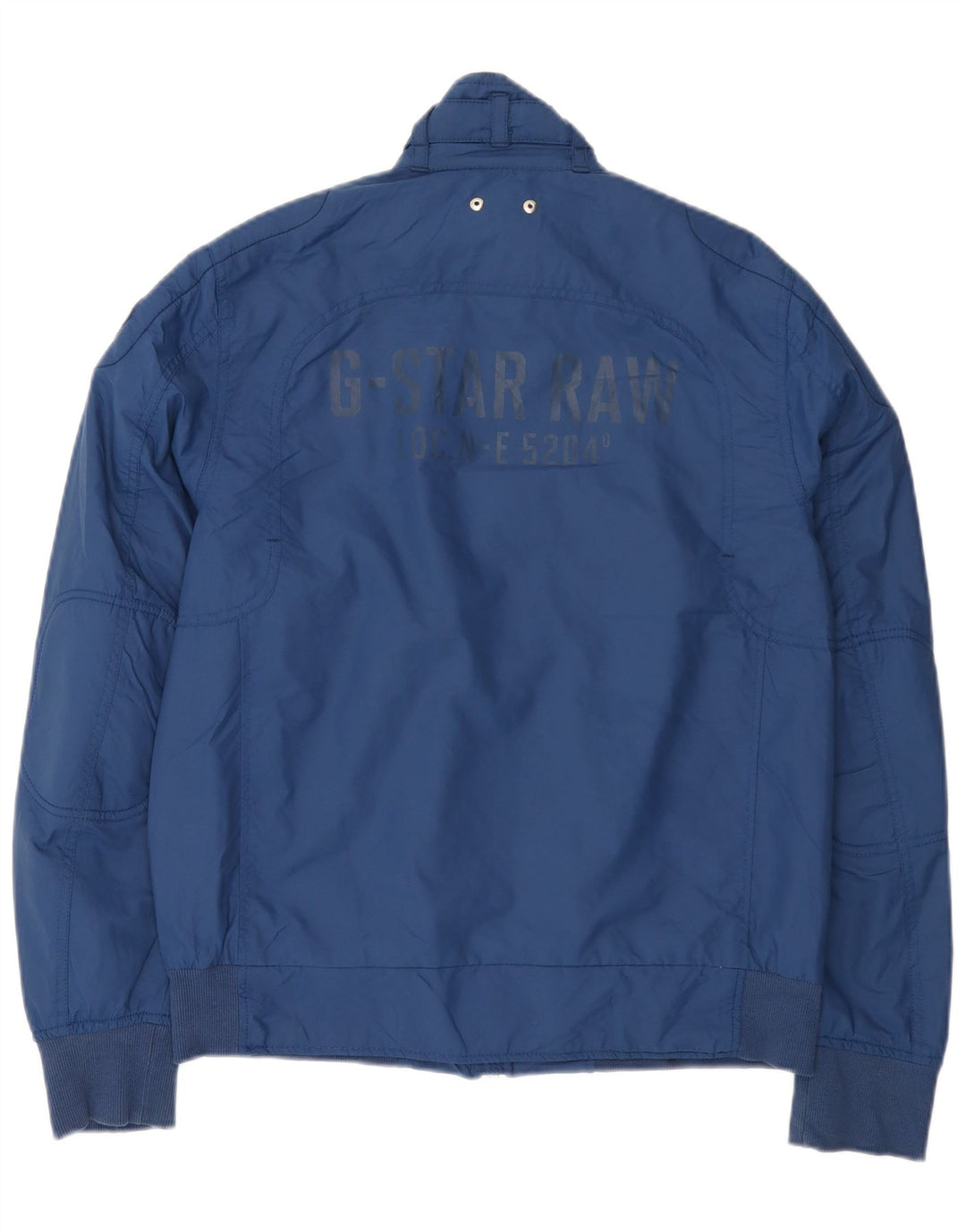 G-STAR Herre Grafisk Utility Jacket UK 40 Stor Blå Nylon