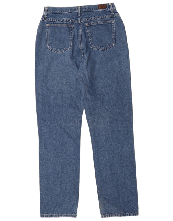 Lee Womens Riders Højtaljede tilspidsede jeans US 10 Large W32 L34 Blue
