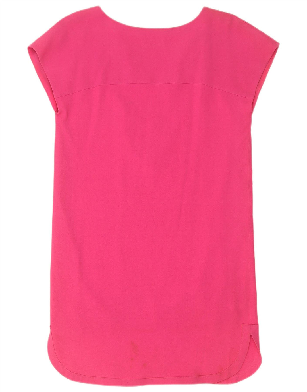 Pinko Womens Sleeveless Shift Dress UK 10 Small Pink Acetate
