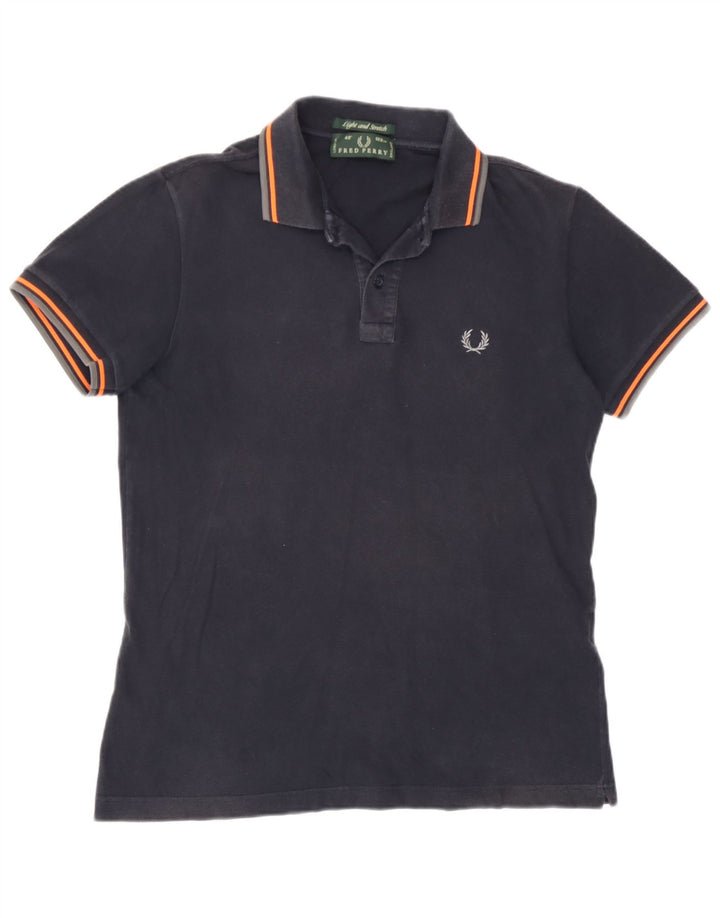 Fred Perry Herre poloskjorte lille marineblå bomuld