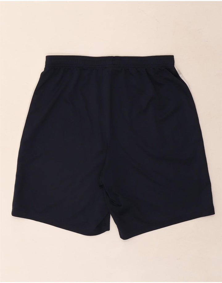 Nike Herre Dri Fit Sportshorts Store Marineblå Colourblock Polyester