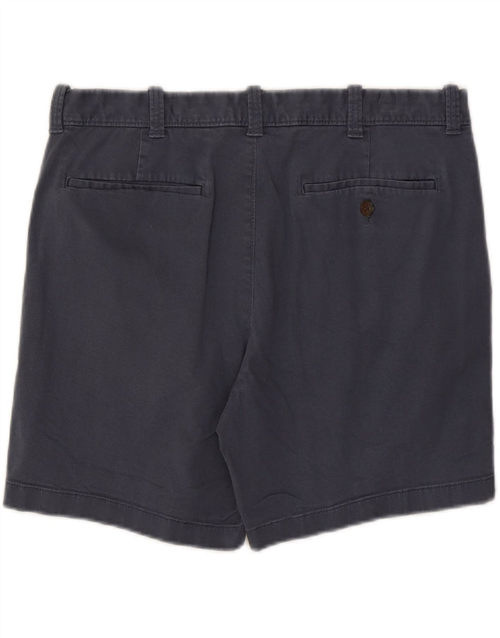 J. CREW Mens Chino Shorts W36 Large Navy Blue Vintage J. Crew and Second-Hand J. Crew from Messina Hembry 