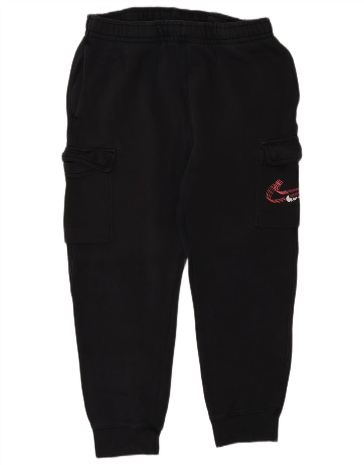 Nike Womens Graphic Cargo træningsdragt Bukser Joggers UK 14 Medium Black