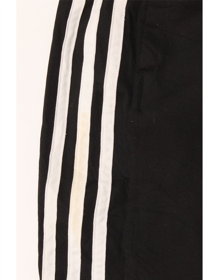 ADIDAS Womens Tracksuit Trousers UK 4/6 XS  Black Polyester Vintage Adidas and Second-Hand Adidas from Messina Hembry 